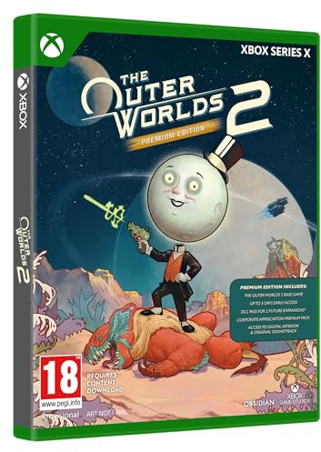 The Outer Worlds 2 - PREMIUM EDITION - Xbox Series X, [Disc + Code in Box]