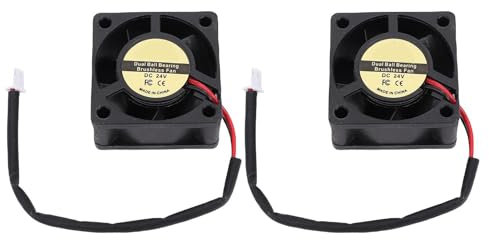 Eujgoov 2PCS Cooling Fan Replacement for AD 5M PRO 3D Printer 40x40x20mm Print Head Air Purifying Fan