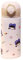 Nikou Botella térmica de acero inoxidable con diseño de dibujos animados, para exteriores, 300 ml, 17 x 6,5 x 6,5 cm, diseño portátil, color blanco