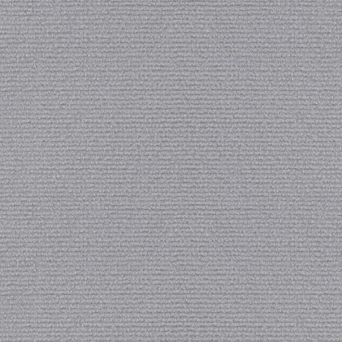 Teppichfliesen 30x30cm Selbstklebend - 10 Stück Set - 0.9m² - Teppich Fliesen mit Rückendeckung, Selbstklebend Teppichboden, Strapazierfähiger Teppich Bodenbelag für Wohnung, Büro, Gewerbe, Hellgrau