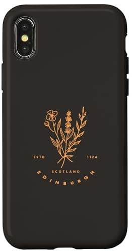 Edinburgh Scotland Meadow Print/Edinburgh UK Case for iPhone X/XS