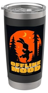 Friends. Offline Mood Vaso térmico de acero inoxidable de doble pared