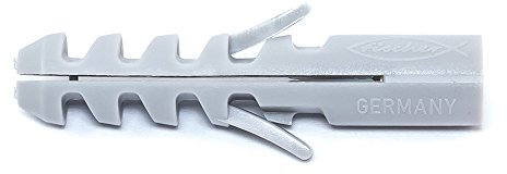 10 Stück Original Fischerdübel S - Spreizdübel - Nylondübel - S5 / 5mm