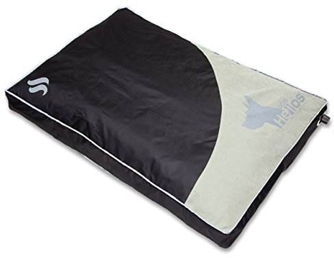 Dog Helios Aero Aufblasbares Hundebett, für Outdoor, Camping, Reisen, wasserdicht, Größe S, Schwarz
