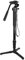 Kingjoy MP4008 Monopod Kit mit KH-6750 Video-Neiger und Standspinne – Einbein-Stativ aus Aluminium. Max. Höhe 166,5cm / 30kg Traglast / 1kg Eigengewicht
