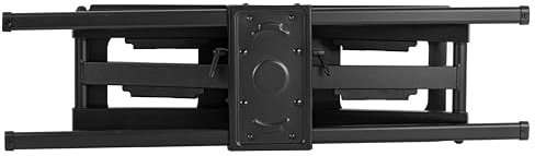 LINK LKBR45 Staffa a Muro per TV da 60 a 100 Fino a 75 kg – VESA 200x200, 300x300, 600x400 – Estensione Fino a 635 mm – Movimento Orizzontale e Verticale – Inclinazione e Rotazione – Colore Nero