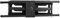 LINK LKBR45 - Staffa a Muro per TV FINO A 75 KG, da 60 a 100 fino a VESA 800X600, Estensione fino a 635mm con movimento orizzontale e verticale, Colore Nero