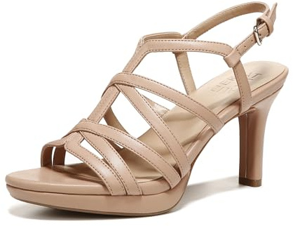 Naturalizer Women's Baylor Shoes Sandal, Barely Nude, 8 UK