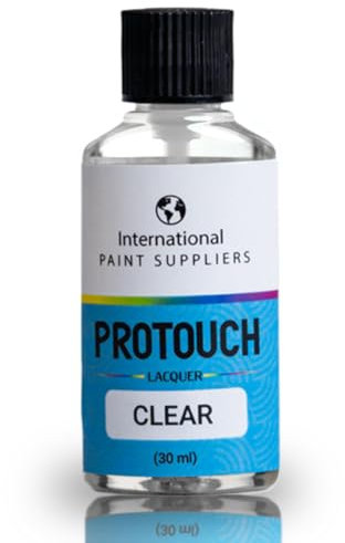 PROTOUCH 30ML CLEAR COAT LACQUER WITH BRUSH FOR CAR PAINT REPAIR SCRATCH CHIPS