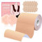 BEWTEIM Bob Tape zum Brustheben, Boobytape für Bruststraffung, Übergröße, 7,6 cm, Brustband für große Brüste, Hauthell, X-Large