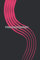 Hausaufgabenheft: mit klarem, minimalistischem Design, 100 Seiten, schwarz-pink (Hausaufgabenhefte in verschiedenen Farben und Designs)