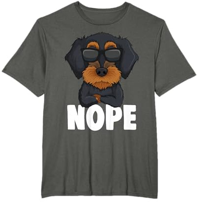 Rauhaardackel Dackel Dachshund Teckel T-Shirt