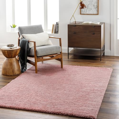 Livabliss Claire Shaggy Rug, Living Room, Bedroom, Boho – 200x275 cm, Pink