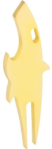 Golf Divot Repair Tool, Bottle Opener, Shark Shaped Golf Fork Bottle Opener Golf Ball Maker Multipurpose Golf Tool