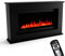 GLOW FIRE Elektrokamin mit Heizung und Kaminfeuer (Standkamin Rhea) - elektrischer Kamin mit LED-Feuer in 5 Farben, Heizlüfter, Deko & Fernbedienung - 158x97x33 cm, Schwarz