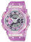 G-Shock Casio GMAS110VW-4A - Orologio analogico digitale con scheletro traslucido rosa, Rosa