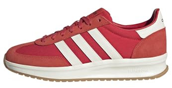 adidas Run 70S 2.0 Shoes, Scarpe Uomo, Pure Ruby/off White/Semi Lucid Red, 44 2/3 EU