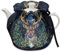 Poceacles Deer Moon Print Tea Cosy for Teapot Tea Pot Dust Cover Keep Warm Breakfast Pot Protector Cover Washable Kettle Cover for Teapot Coffee Pot for Hotel Tea Party Restaurant