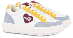 Love Moschino Damen Ja15154g1miaa10b Sneaker, Weiß, 38 EU