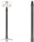 Asta Selfie Invisibile da 2 M, Treppiede per Selfie Stick Professionale con Asta Super Lunga Estesa in Fibra di Carbonio a 7 Sezioni per Fotocamere Insta 360X3 ONE RS GO 3 ONE X2