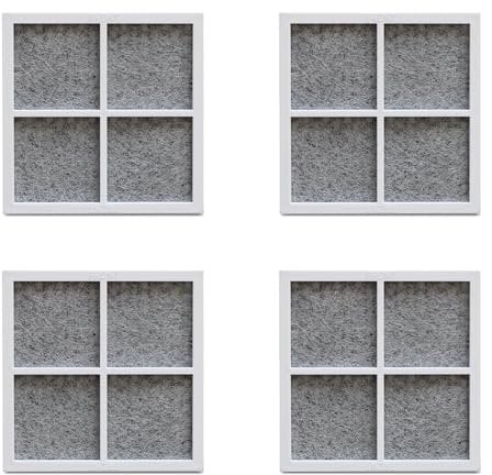 4 Stück Fresh Luftfilter für Kühlschrank, Kompatibel mit LG Pure N Fresh ADQ73214405 ADQ73214404 ADQ73214408, Antibakterieller Pur Air Kühlschrankfilter