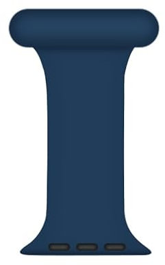 Chofit Nurse Watch Brooch Straps, Soft Silicone Pin Fob Compatible with Apple Watch Series 10 42mm 46mm Fobs Strap, Replacement Band for iWatch Ultra 2/Ultra (Blue, 38/40/41/Series10 42)