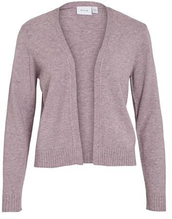 Vila Damen Viril Short L/S Knit Cardigan-noos Strickjacke, Toadstool,XS