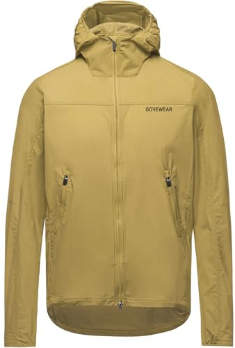 GOREWEAR Herren Fernflow Windbreaker Mit Kapuze Jacke, Tuscan Sand, XXL EU