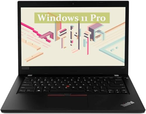Lenovo Thinkpad L490 Ordinateur portable d'entreprise, 14 FHD (1920 x 1080), Intel Core i5-8265U, 16 Go de RAM, SSD 512 Go, Clavier AZERTY français, Windows 11 Pro (reconditionné)