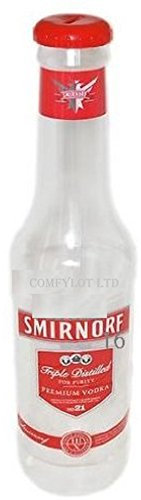 Comfylot Ltd® Large Stylish Money Bottles Moneyboxes Box Coins Notes Tin Plastic Piggy BanMoneyboxes & Piggy Banks>Moneyboxes … (2FT/60CM, Brand-SMIRNOFF)