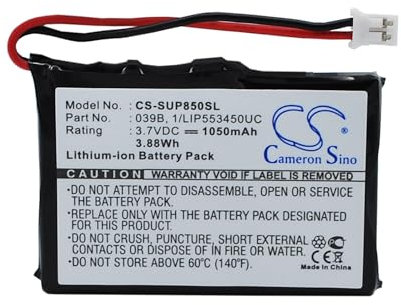 Battery Replacement Compatible for MICROTRACKER 01-065-0624-0, 01-065-0625-0, GPRS, SMS,