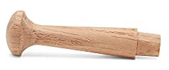 Oak Shaker Peg 2-1/2 inch, Pack of 12 Wooden Pegs for Hanging, DIY Shaker Rack and Rail, by Woodpeckers