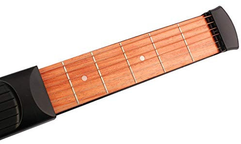 Gitarrensaiten, 6 Bünde, Übungssaiten für Anfänger, Schwarz