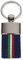 Schlüsselanhänger Flagge Italia. Schlüsselanhänger Canvas Italien Flagge (Blau und Weiß)