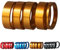GANOPPER MTB Gabel Abstandshalter Fahrrad Vorbau Headset Spacer 1 1/8 Zoll Mountainbike Lenkererhöhung Distanzringe (Gold)