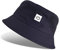 Tuopuda Fischerhüte Herren Damen, Anglerhut Baumwolle, Bucket Hat Faltbar, Sommerhut Outdoor, Kappen Cap Freizeithut zum Wandern Camping Reisen Angeln 56-58cm, Schwarz