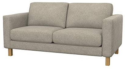 Soferia Sofabezug Kompatibel Mit Karlstad Sofaüberzug Sofaüberwurf Sofaschoner Cover Fleckschutz Kratzfest Robust Strong Taupe Beige