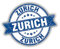 20cm! Hochwertiger Kühlschrank-Auto-Aufkleber Sticker Cartoon Comic Zürich Reise UV&Waschanlagenfest Decal