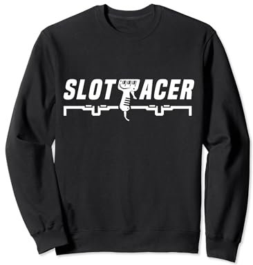 Slotracing Geschenk Slotcars Autos Slotracer Rennbahn Sweatshirt