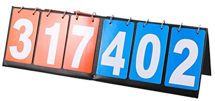 TOYANDONA Anzeigetafel Pong-Score-Keeper Punktezähler Für Airhockey Sportspiele Score Flipper Kickball Tischtennis Anzeiger Flipper Sport Torhüter Rostfreier Stahl Lieferungen Basketball