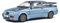 Solido - Modellauto Maßstab 1:18 Ford Sierra RS500 blau