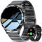 LOYEWAIER Smartwatch Männer Militär mit Telefonfunktion extra große displ Bluetooth Uhr Mann wasserdicht Outdoor Sport Blutdruckmessgerät Fitness Tracker für Android IOS