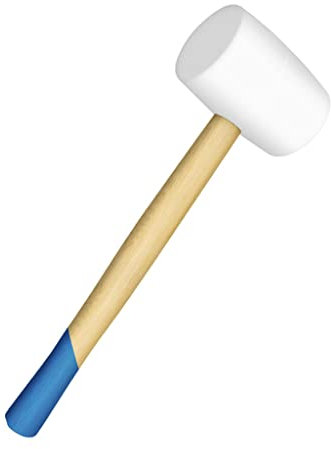 Anti-Slip Rubber Mallet Hammer 8oz for Flooring Woodworking Floor Ceramic Installation Hammer Labor Saving Design Rubber Mallet Hammer 8 Oz Flooring
