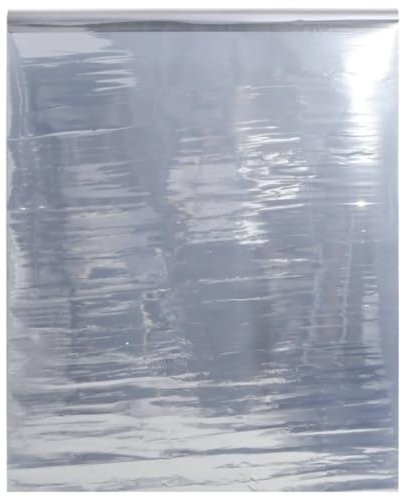 vidaXL Sonnenschutzfolie Statisch Reflektierend Silbern 90x2000 cm PVC