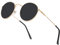 HENGOSEN Sonnenbrille Herren Rund Sunglasses-Men: Polarisiert Runde Sonnenbrille Retro Metallrahmen Sonnenbrille Herren Damen