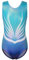 ZNYUNE Mädchen Farbverlauf Gymnastikanzug Ärmellos Kinder Gymnastik Trikot Klassisch B374 Turquoise 10A