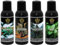 HAF® Saunaaufguss Konzentrat Set Waldfrische | 4 x 100 ml Saunaduft mit Eukalyptus, Fichtennadel, Latschenkiefer, Minze | Saunaöl aus 100% natürlichen ätherischen Ölen