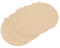 CANIGHT 10 Piezas Papel de lija adhesivo amarillo disco de lijado papel de lija con respaldo adhesivo lijas Lija amarilla papel para moler madera papel de lija redondo para madera Yellow