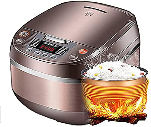 Rice Cooker, 10 Multicooker Functions, LED Display (3L) 220-240V,with Induction Heating (IH) And Ceramic Bowl, 7Stage Cooking Program