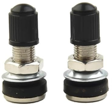 Wenqu Bolzen Schrauben 2 Stück 32 Mm Motorrad-Motorrad-Roller-Fahrrad-Quad-Tubeless-Reifenventil Autoreifen-Ventilkappe